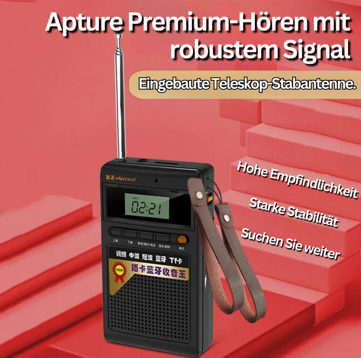 Portable Bluetooth Radio — product photo