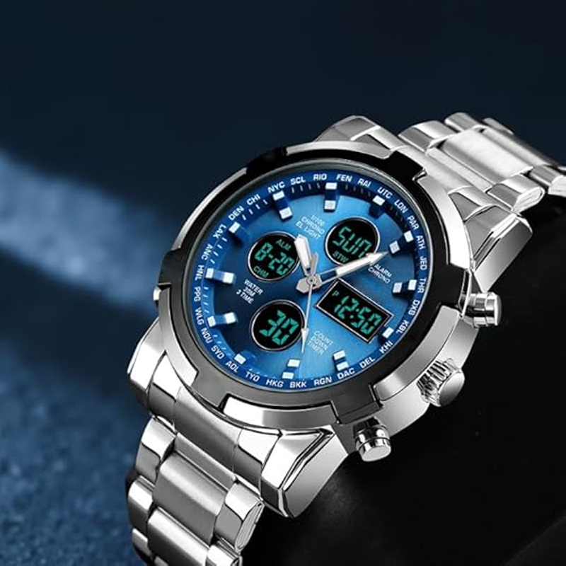 Analog-Digital Sports Watch — product view