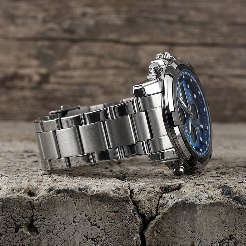 Analog-Digital Sports Watch — detail view