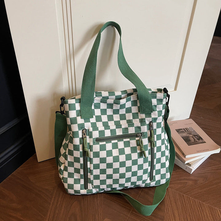 Checkerboard Tote Bag — additional product view