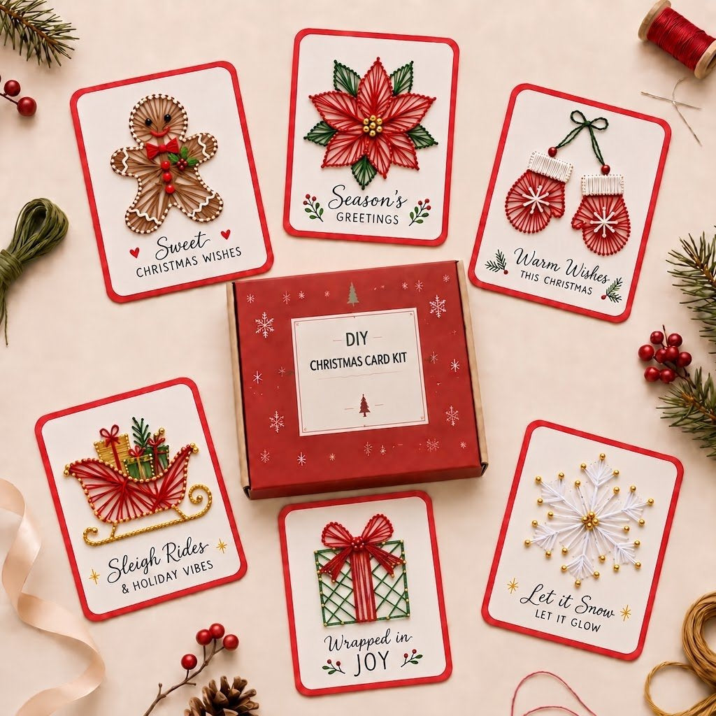 Christmas Decoration Craft Kit — detail view