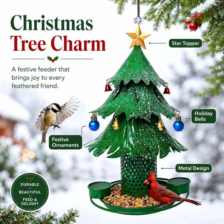 Christmas Tree Bird Feeder — additional product view