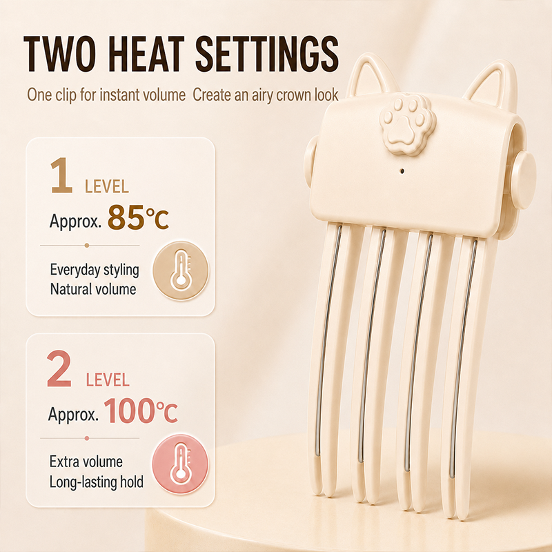 Cordless Hair Root Styling Clip — additional product view