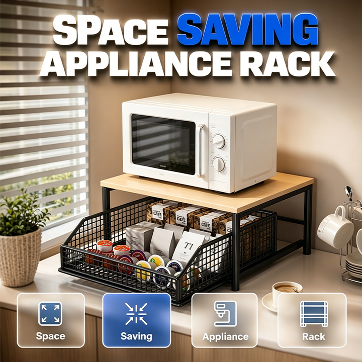 Countertop Microwave Storage Stand — product view