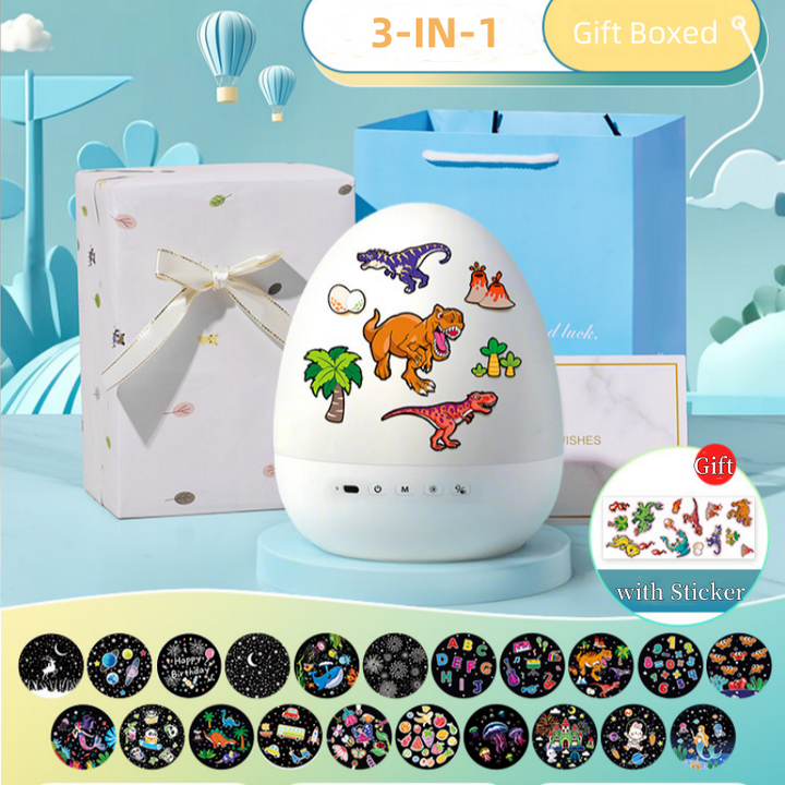 Dinosaur Egg Projector Night Light — additional product view