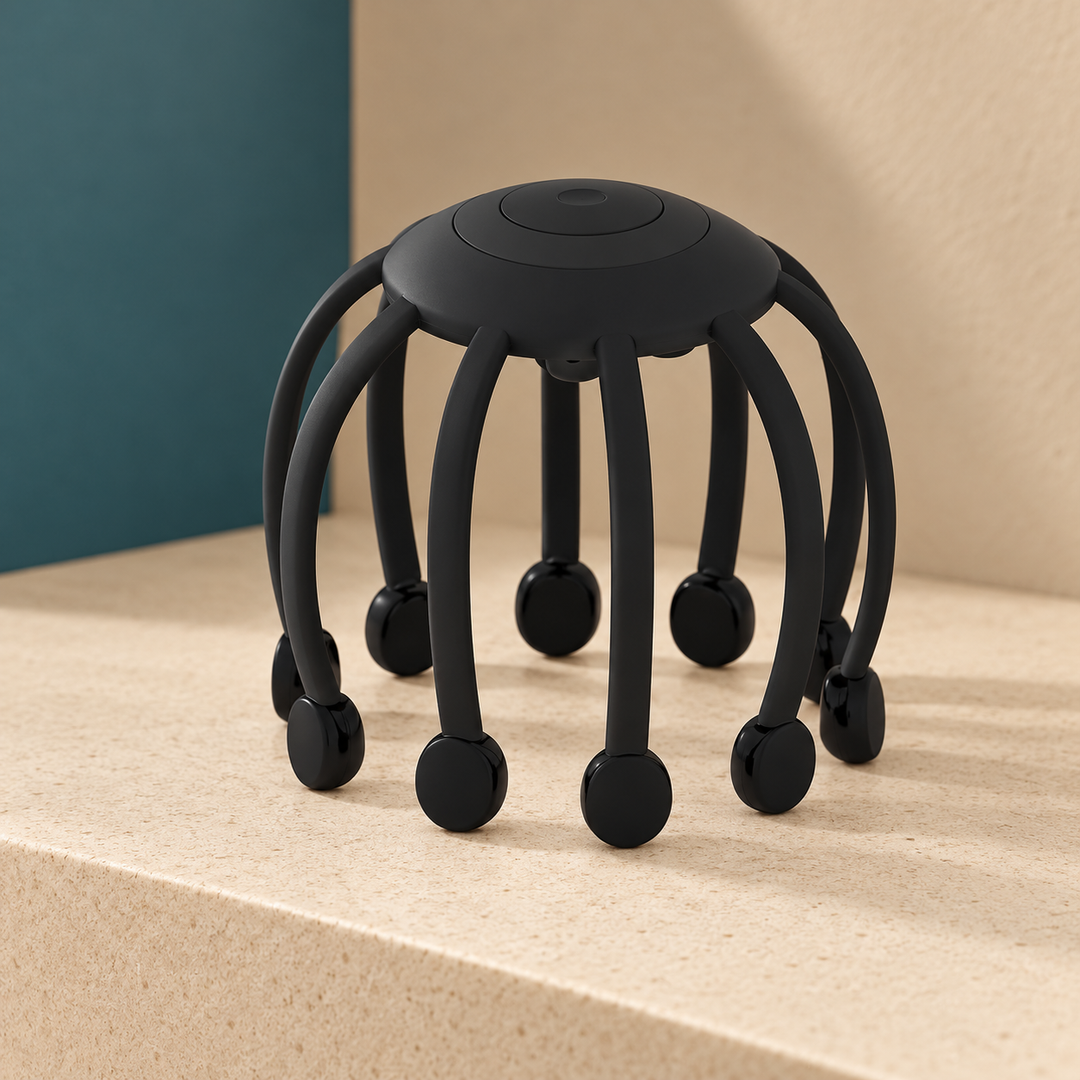 Electric Scalp Massager — styled product view