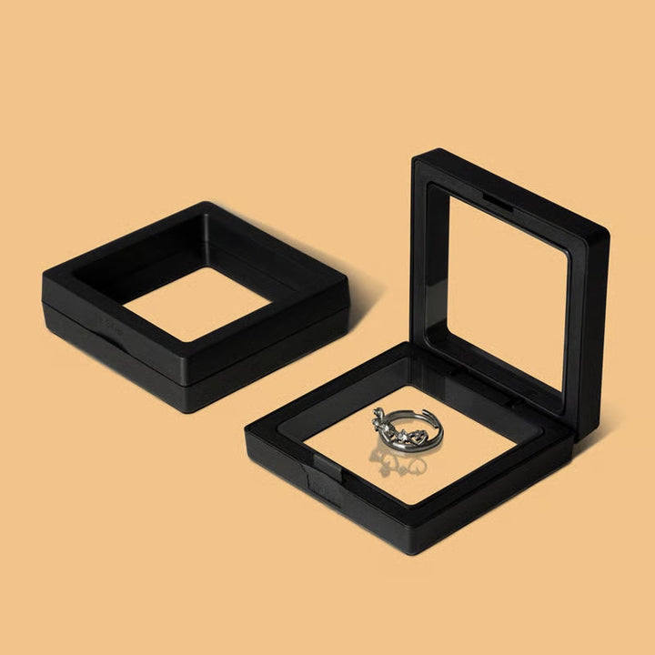 Floating Jewelry Display Case — product view