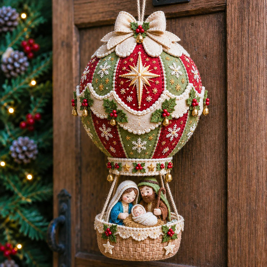 Hanging Balloon Craft Kit — detail view