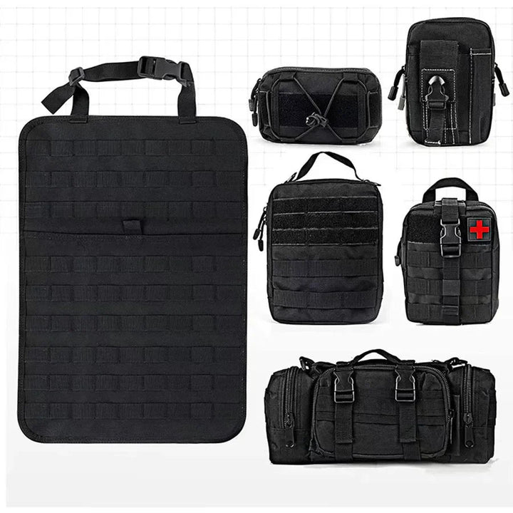 Hanging Car Seat Organizer — detail view