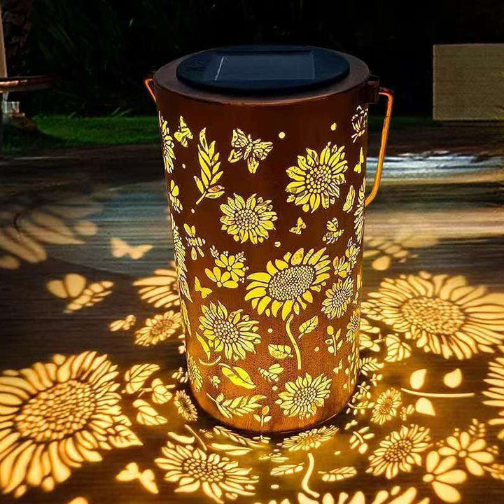 Hanging Solar Pattern Lantern — product view