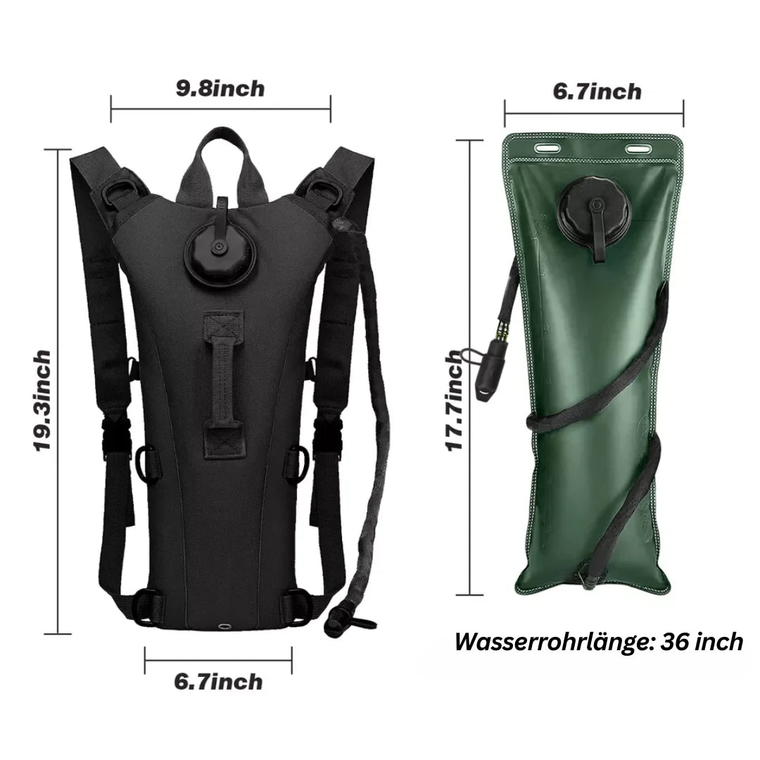 Hydration Backpack — detail view