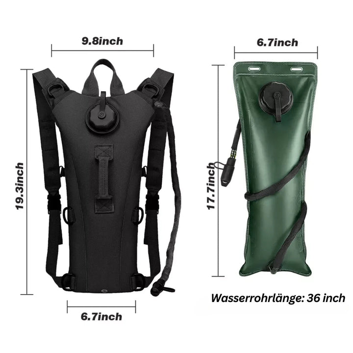Hydration Backpack — detail view