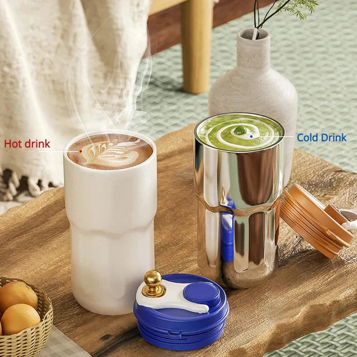 Insulated Travel Mug — detail view