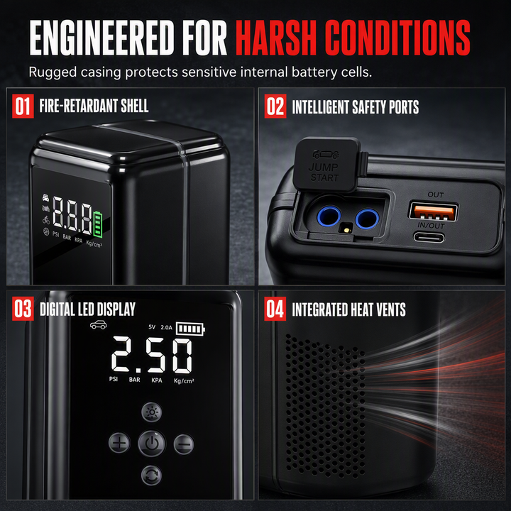 Jump Starter and Tire Inflator — additional product view