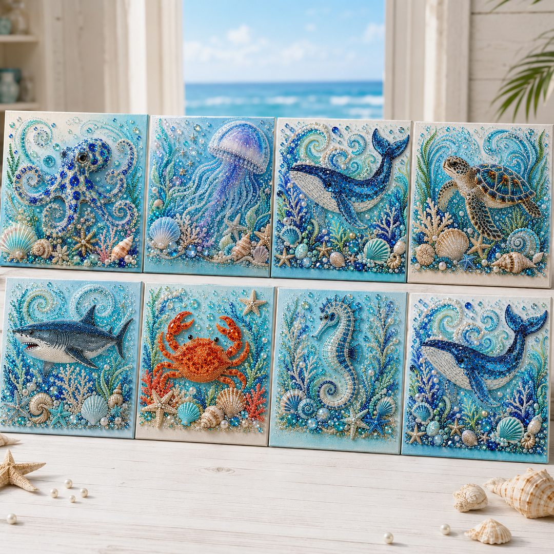 Ocean Pearl Art Craft Kit — detail view