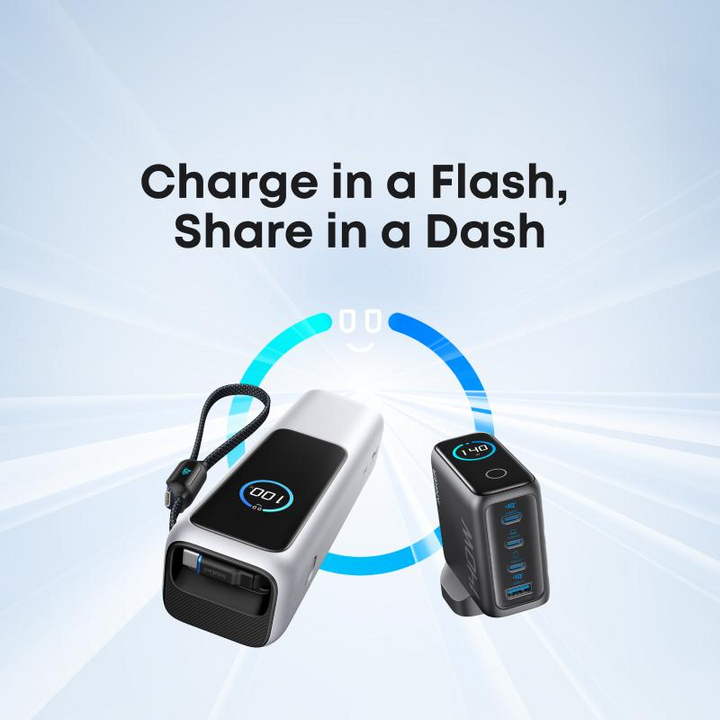 Power Bank with Built-In Cable — additional product view