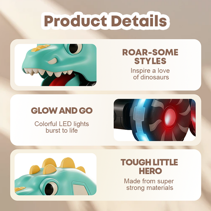 Press and Go Dinosaur Cars — additional product view