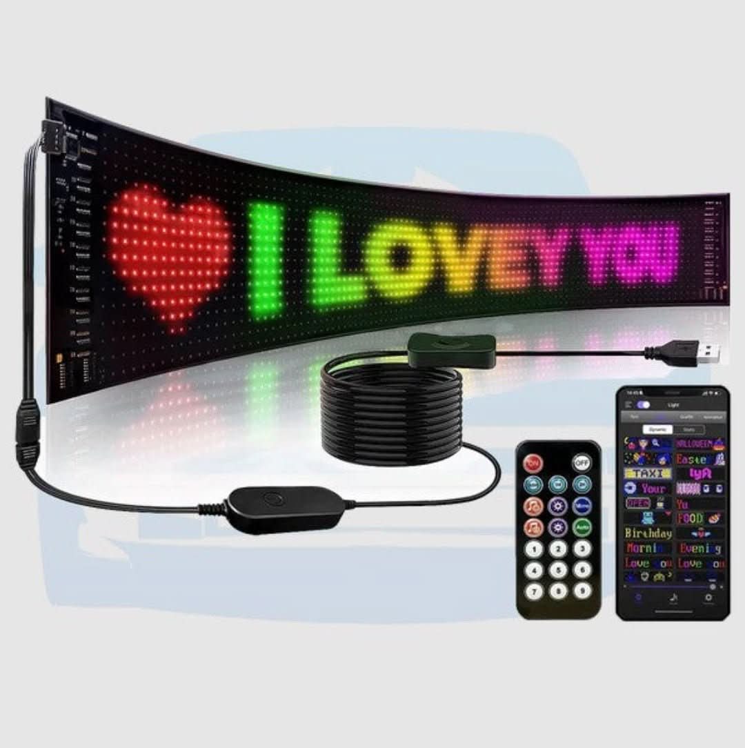 Programmable LED Display Panel — detail view