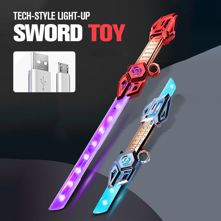 Retractable Light Sword Toy — product view