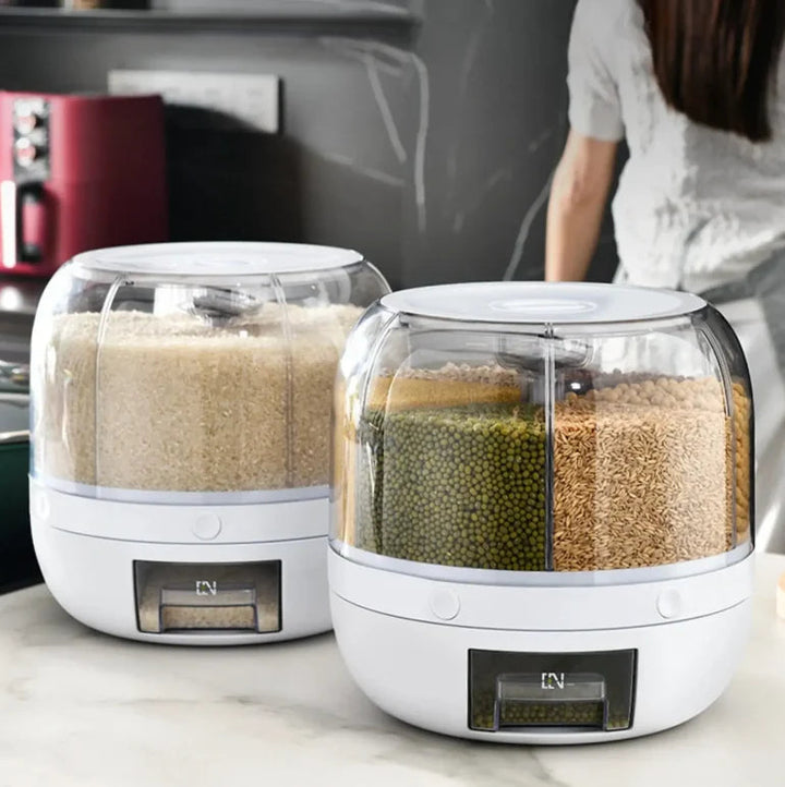 Rotating Grain Storage Dispenser — product view