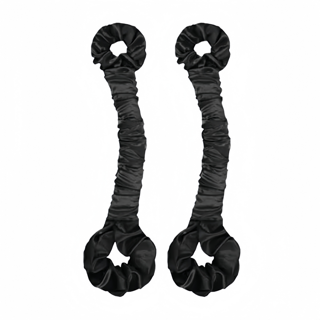 Satin Heatless Hair Curling Set — product view