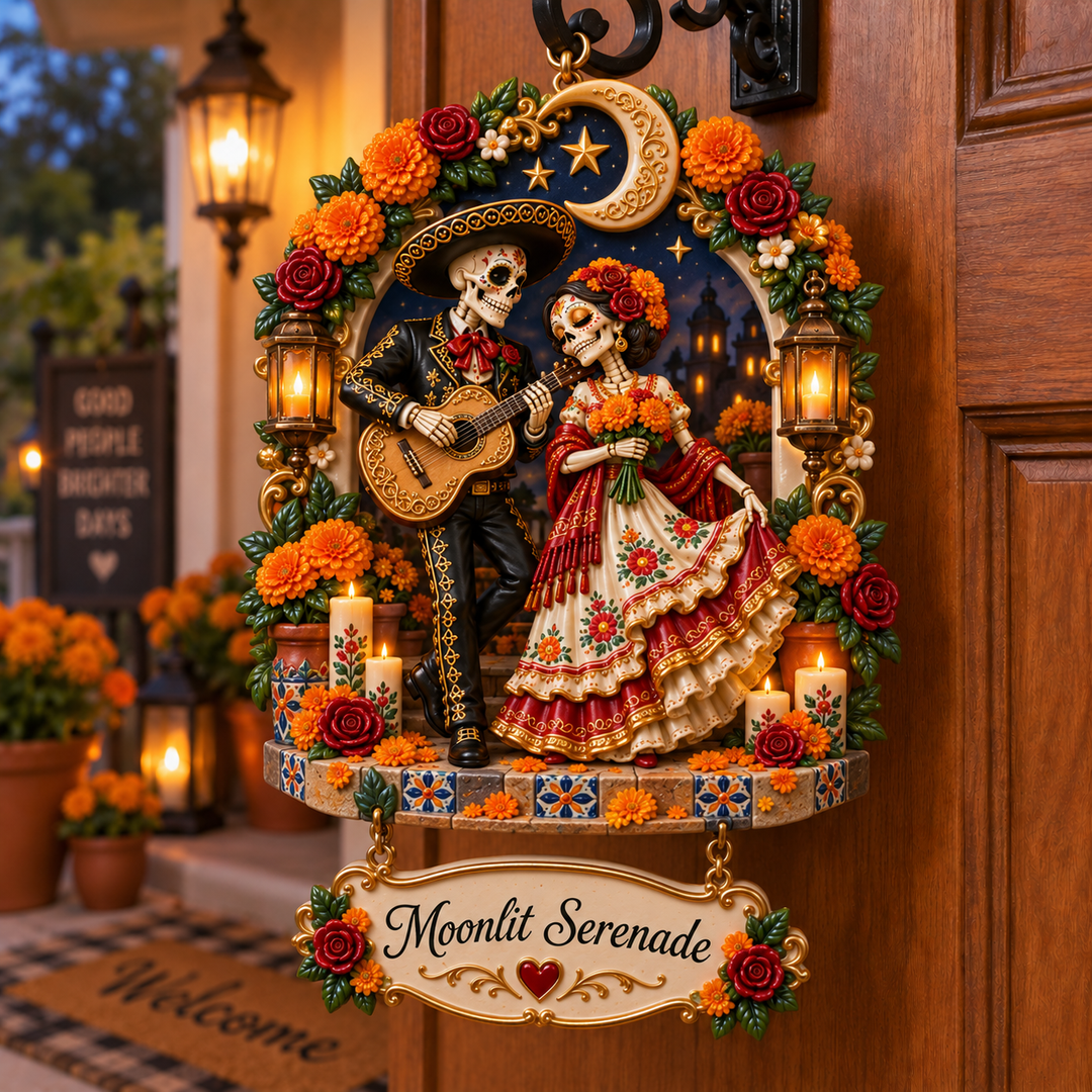 Skeleton Couple Hanging Keepsakes — additional product view