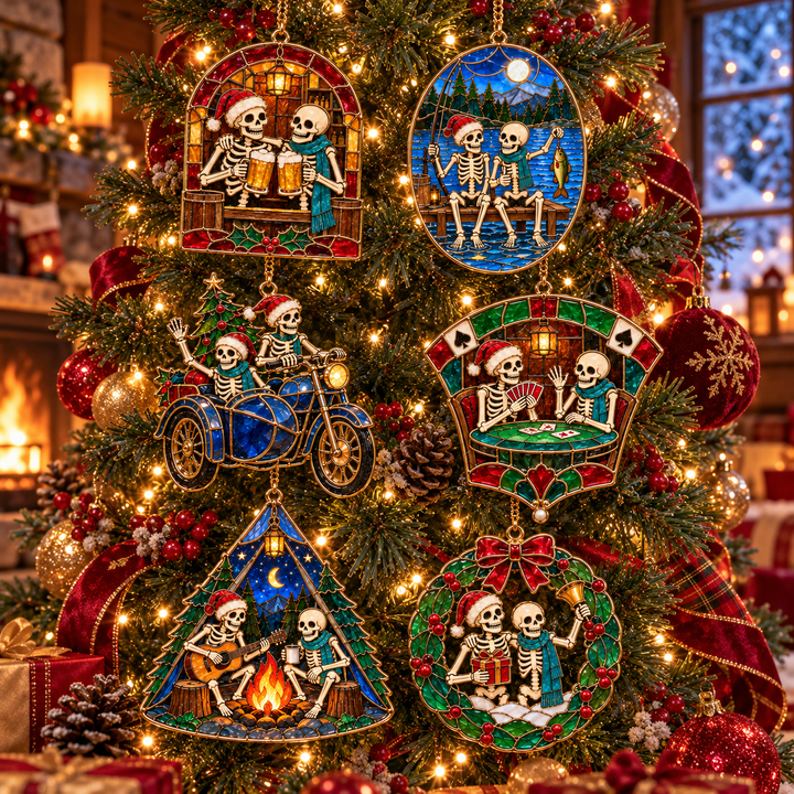 Skeleton Friend Ornament Set — additional product view