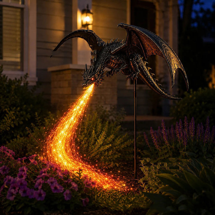 Solar Dragon Garden Light — additional product view