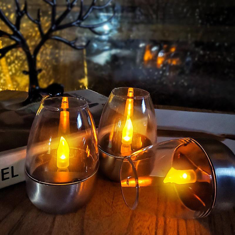 Solar LED Table Lamp Set — product view