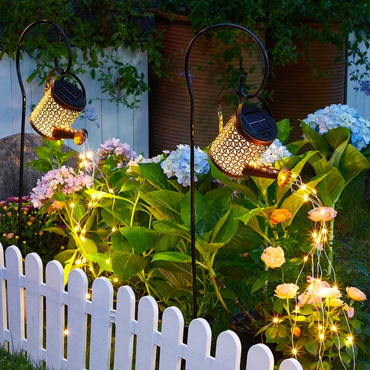Solar Waterfall Garden Lights — product view