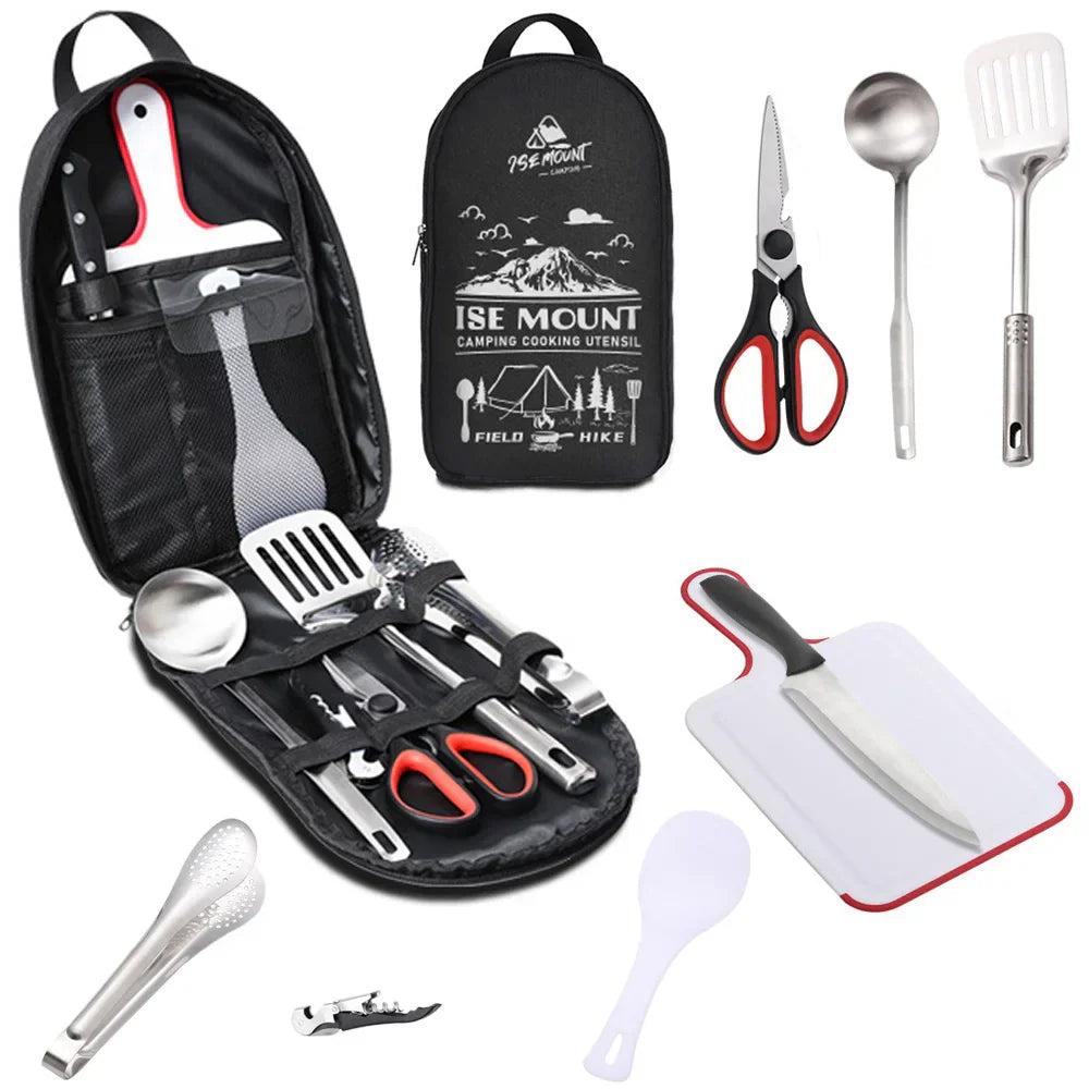 Stainless Camping Cookset — product view