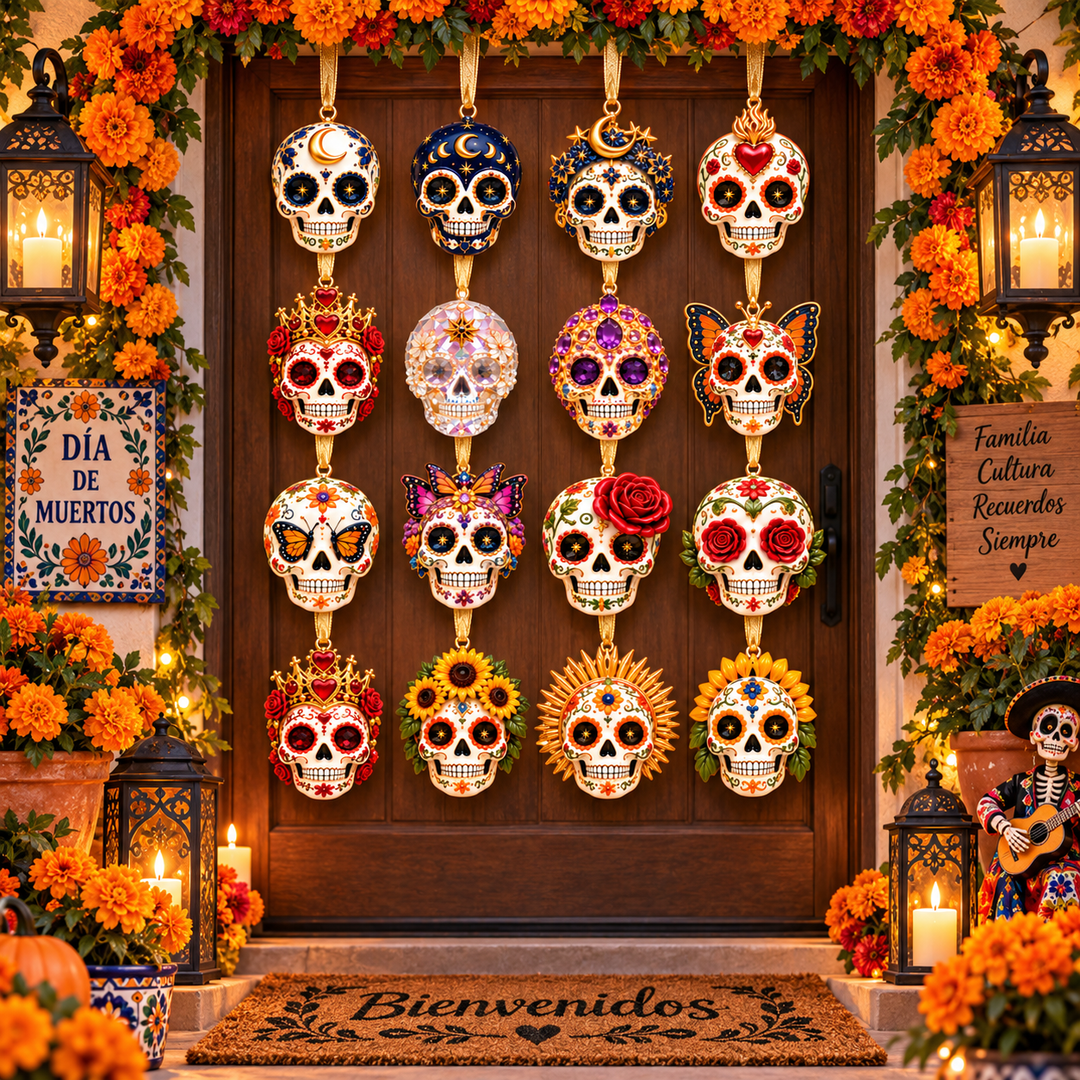 Sugar Skull Hanging Ornament Collection — additional product view