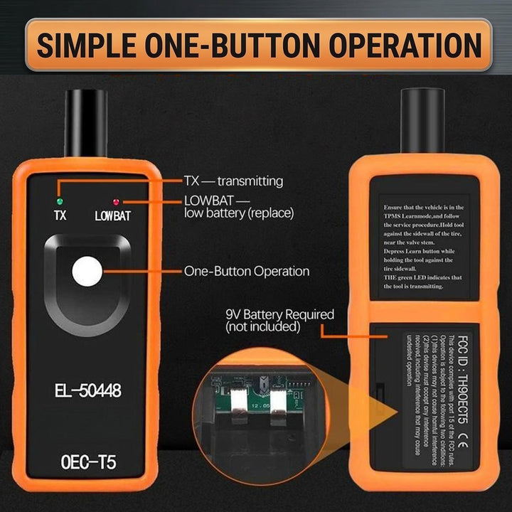 Tire Sensor Reset Tool — detail view