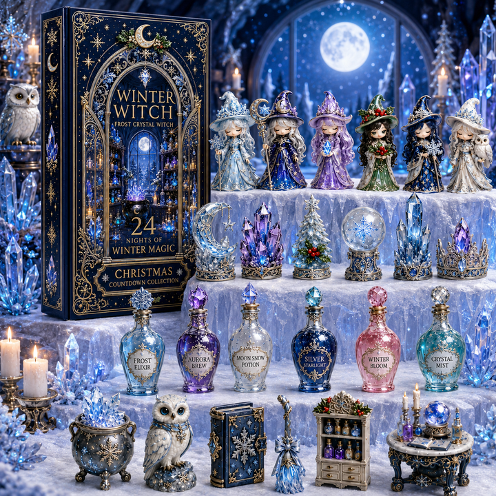 Winter Witch Miniature Countdown — product view