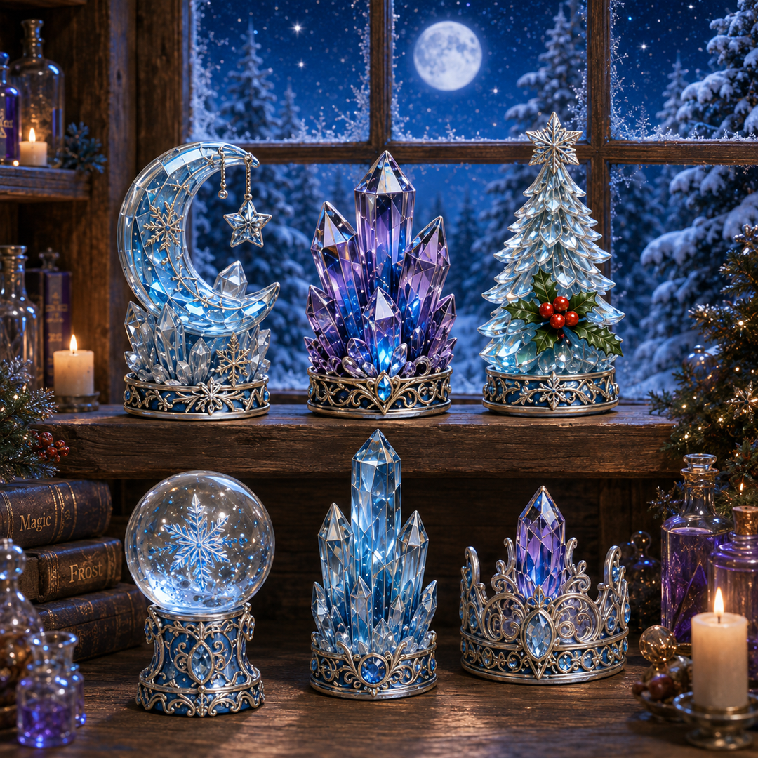 Winter Witch Miniature Countdown — detail view