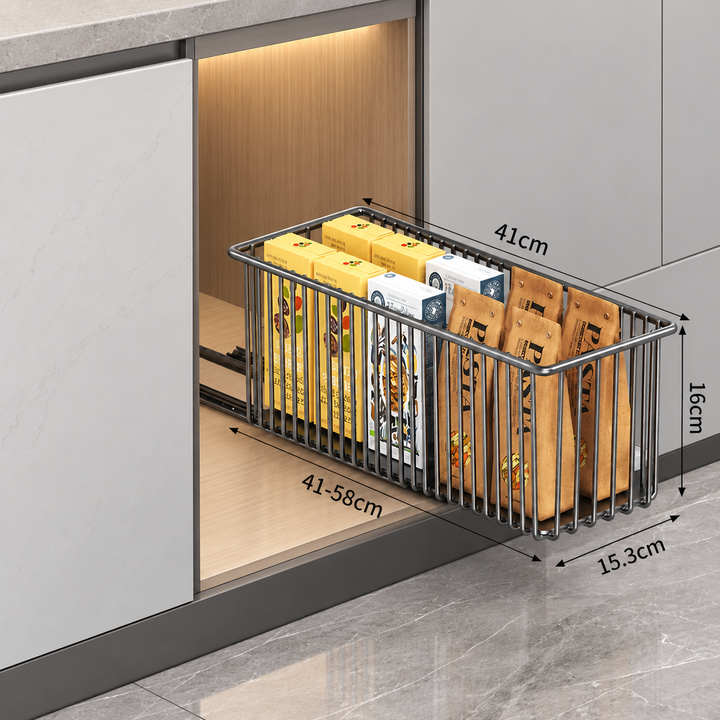 Pull-Out Cabinet Basket — product photo