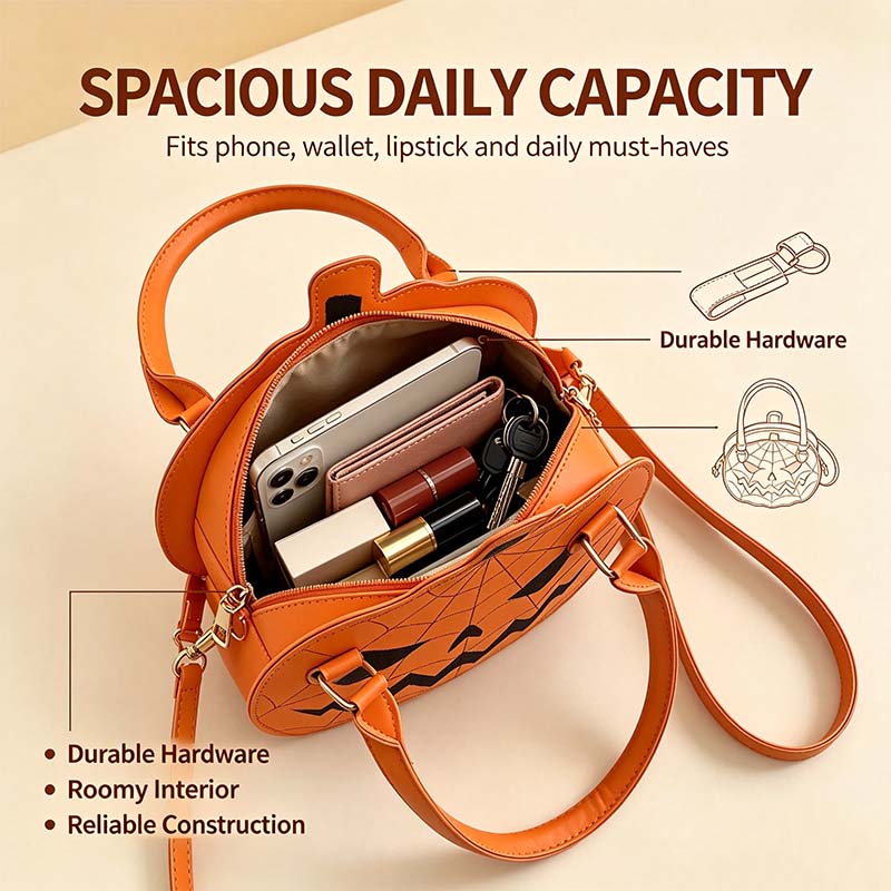 Pumpkin Crossbody Bag — additional product view