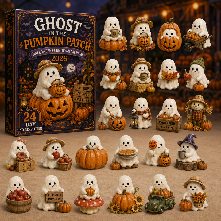 Pumpkin Patch Ghost Countdown Box — product photo