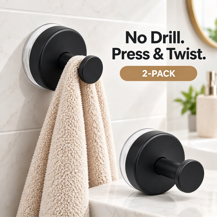 Removable Suction Hook Pair — product photo