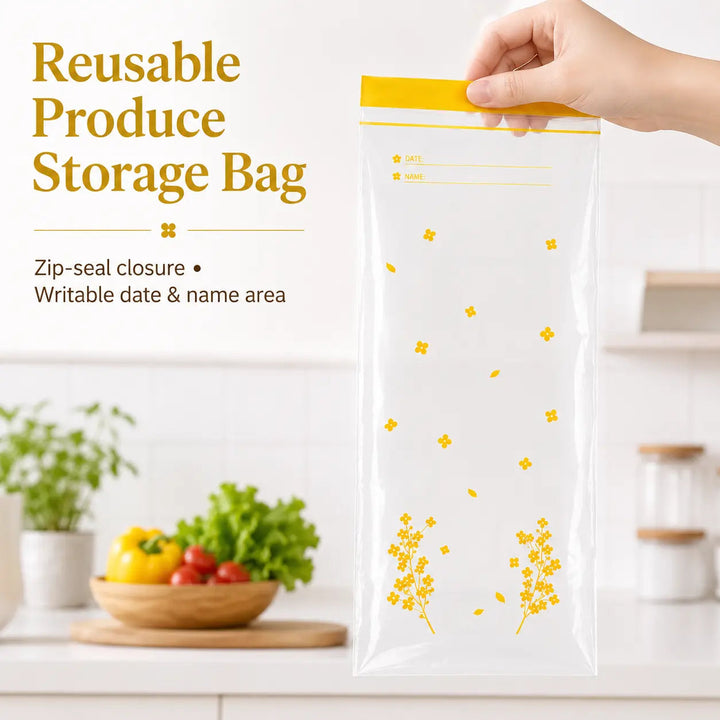 Reusable Double-Seal Storage Pouches — additional product view