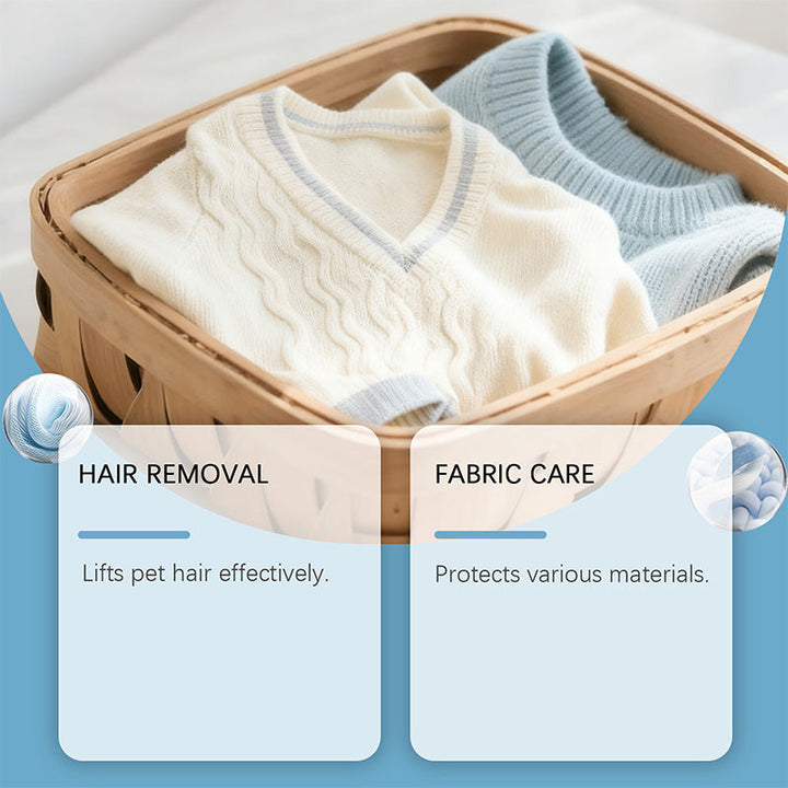 Reusable Laundry Hair Catchers — additional details and use