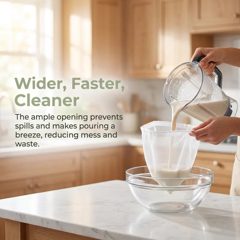 Reusable Nut Milk Straining Bags — additional product view