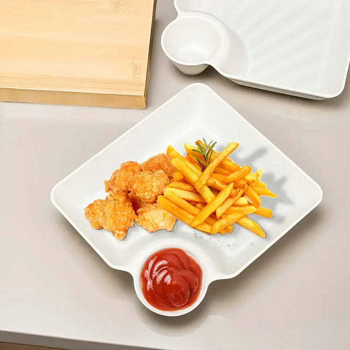 Snack Plates with Dip Bowls — additional product view