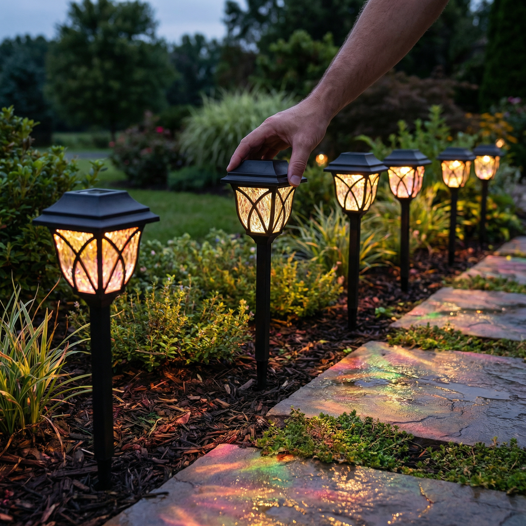 Solar Pathway Lights — product photo