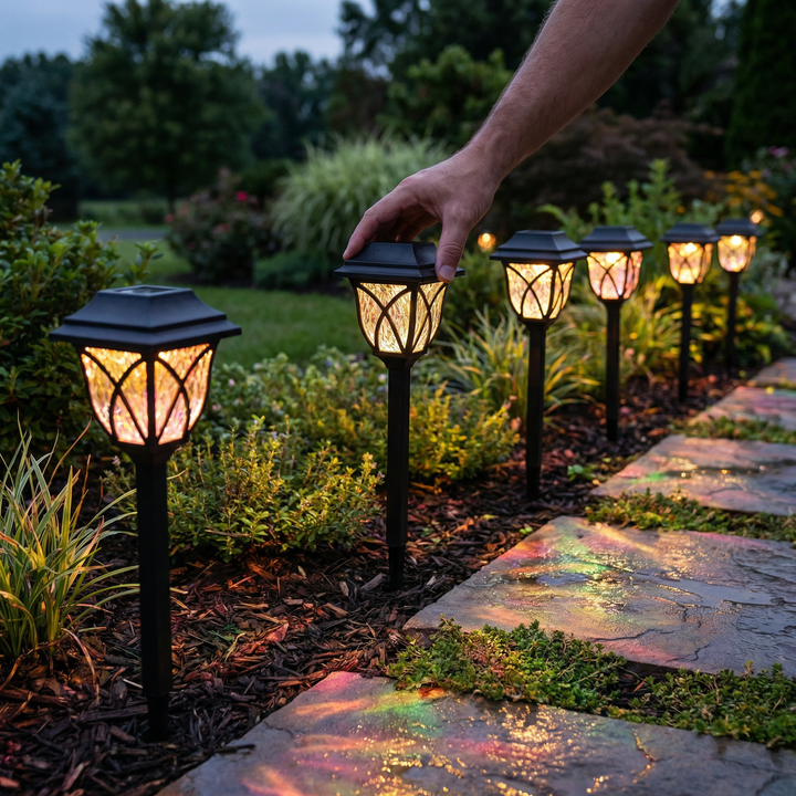 Solar Pathway Lights — product photo