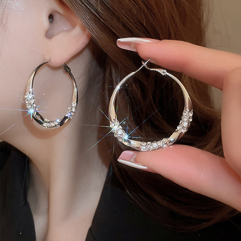 Sparkle Hoop Earrings — additional details and use