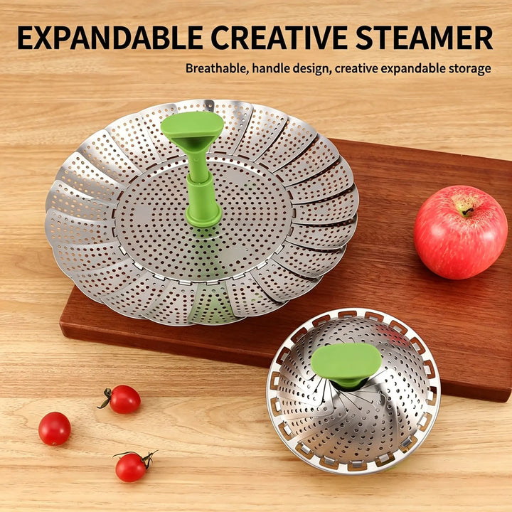 Stainless Steel Steamer Basket — product photo