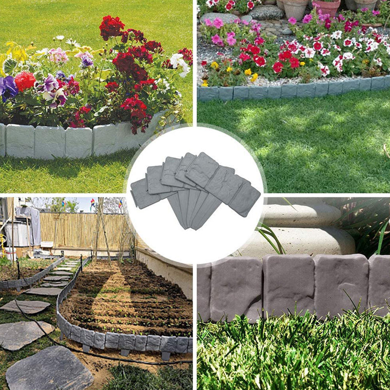Stone-Style Garden Border — additional details and use