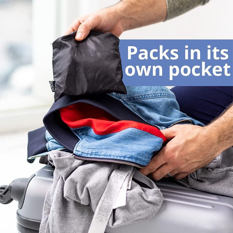 Stuffable Travel Pillowcase — additional details and use