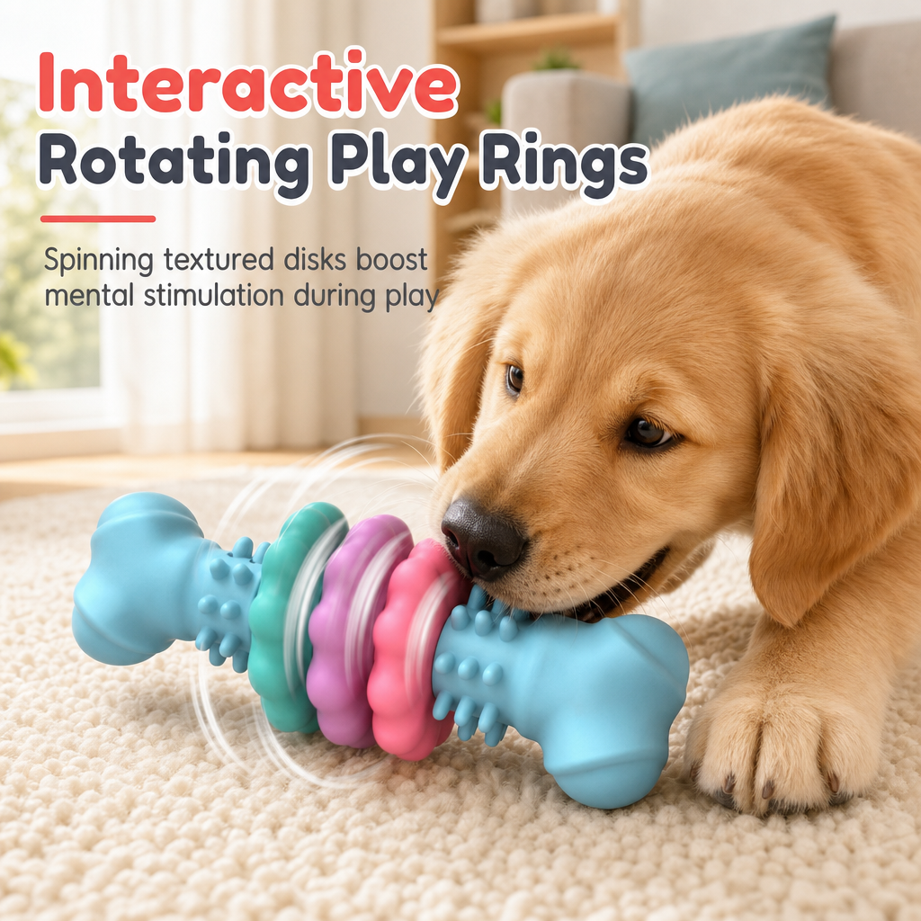 Textured Dog Chew Toy — additional details and use